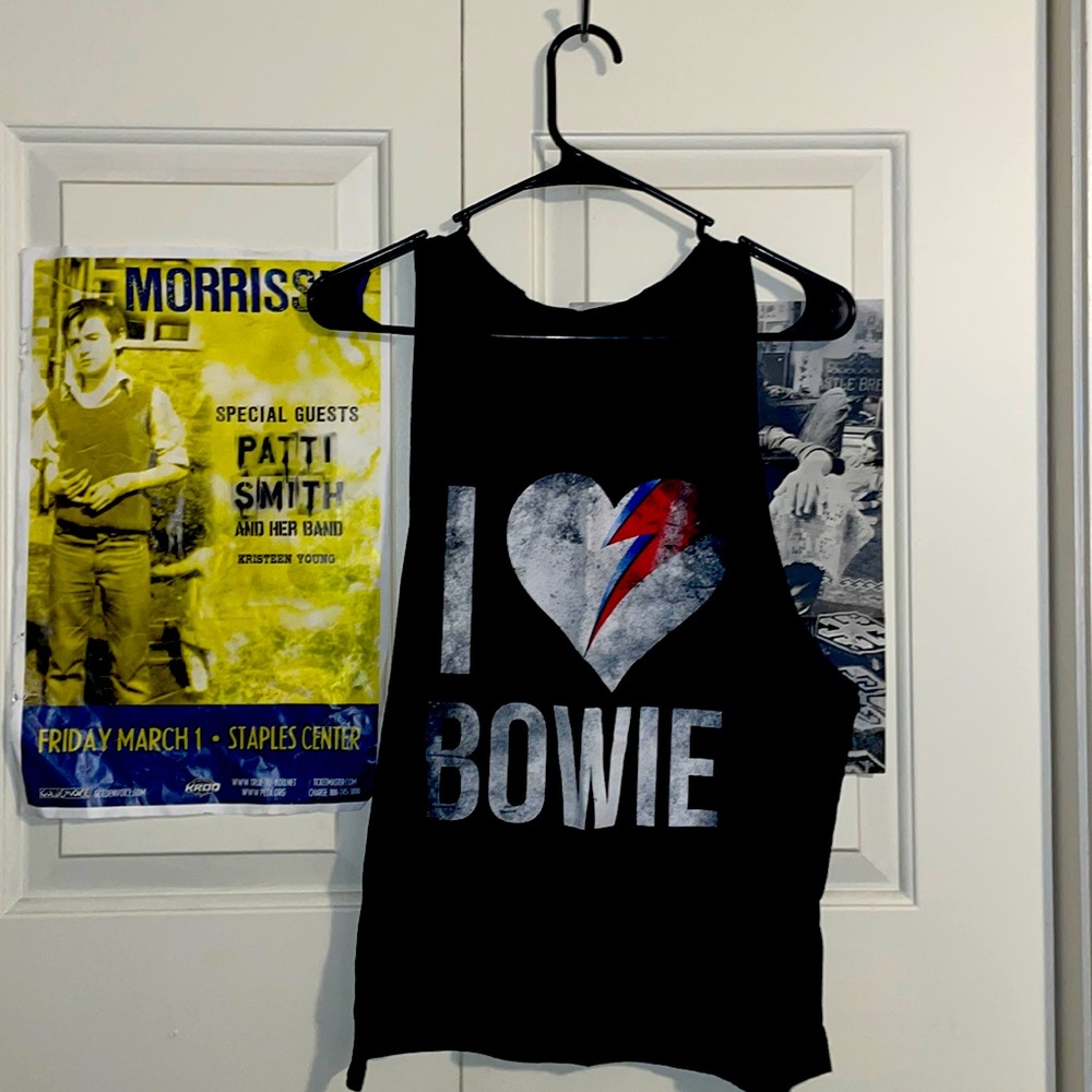 Rocker DAVID BOWIE tank ⚡️⚡️⚡️